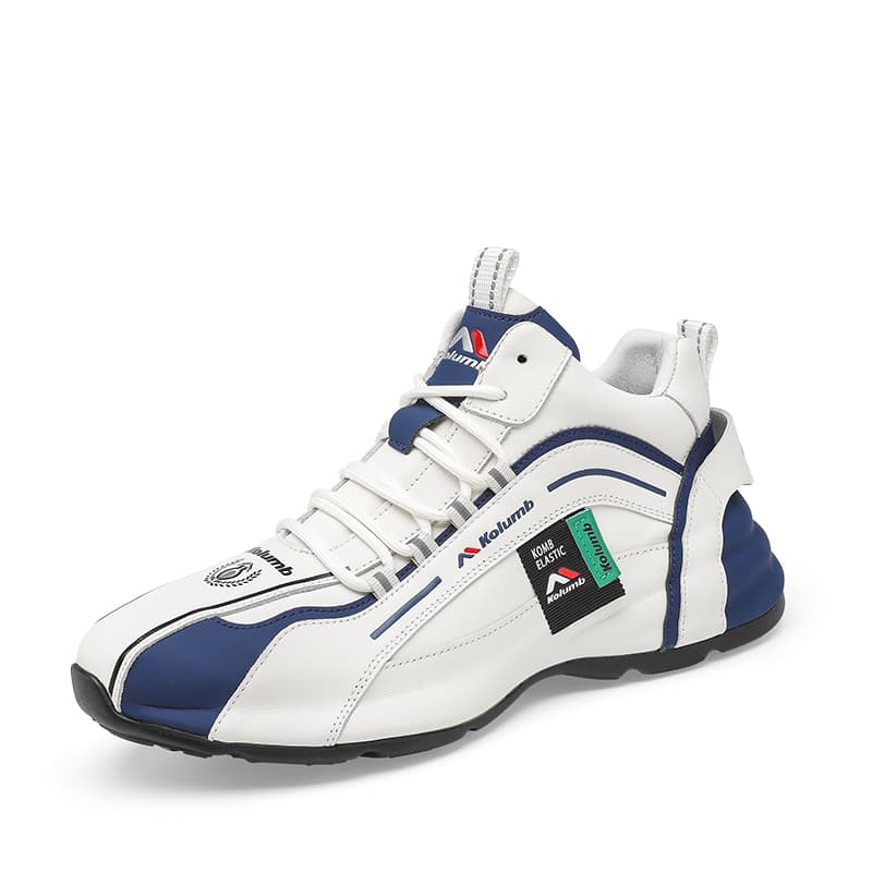 Kolumb Moisture Wicking Support Mid White Blue