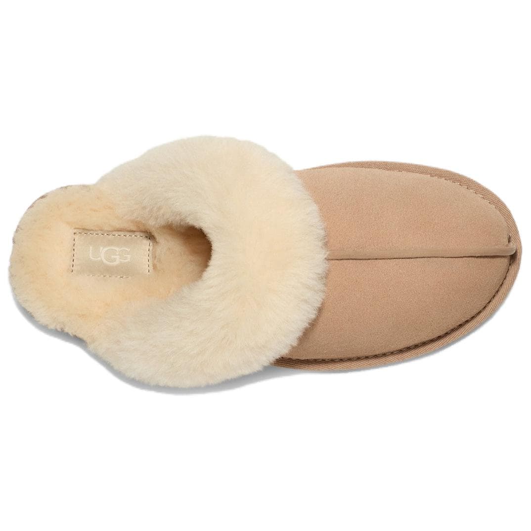 UGG Scuffette II Versatile Winter FleeceLined Mules Rubber Sole Closed Toe Slippers Umber