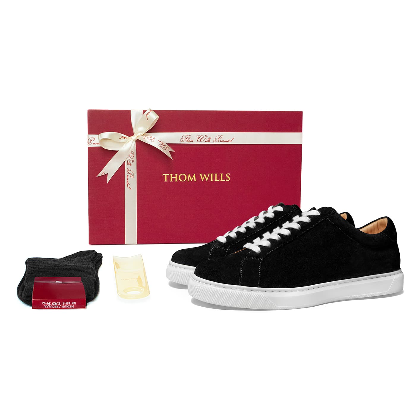 THOM WILLS Suede Black
