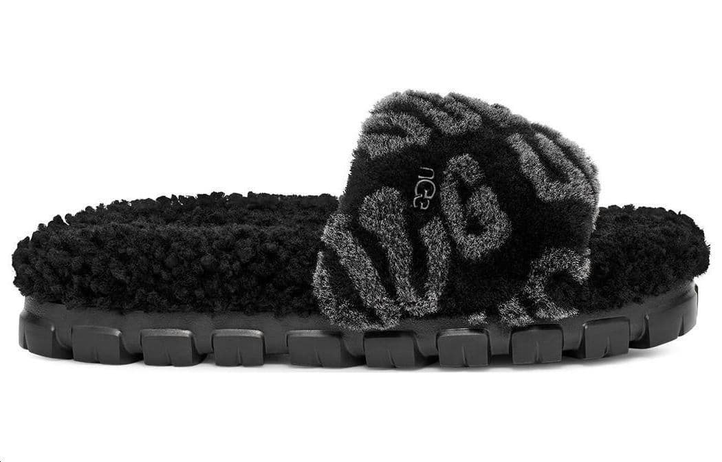 UGG Logo Slides 'Black'