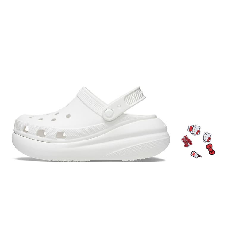 Crocs Crush Clog EVA Clogs White