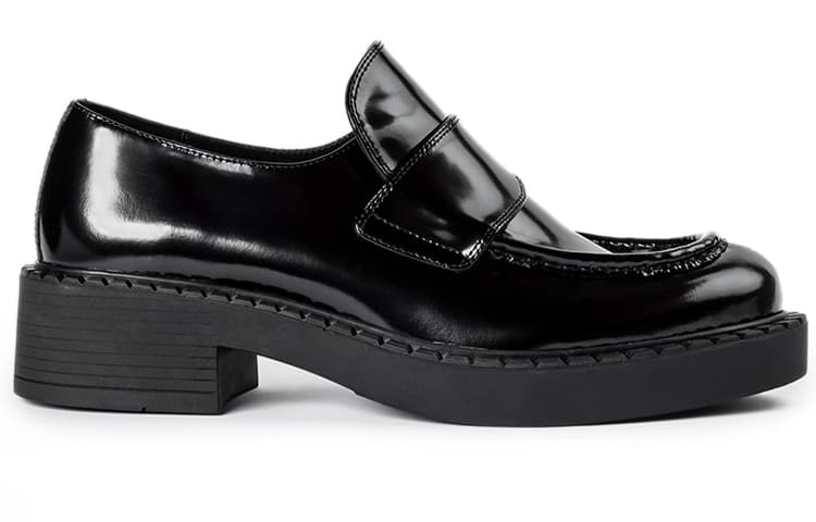 Tony Bianco Corvette Grain Cow 4.5cm Black