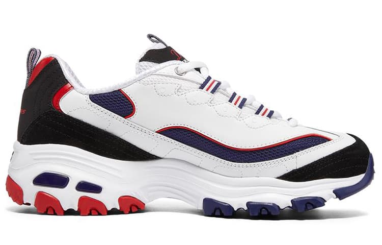 Skechers D'Lites 1.0 Synthetic Leather, Artificial Coverage Support