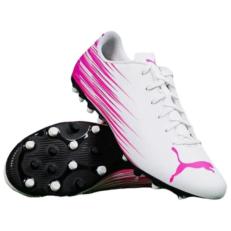 PUMA ATTACANTO 2 Breathable Soccer Pink White