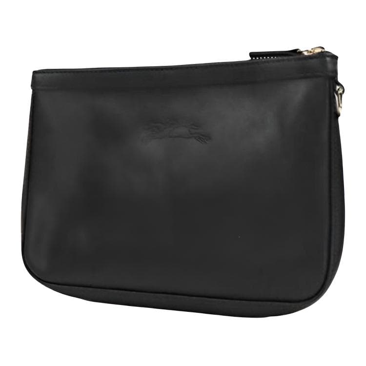 LONGCHAMP Makeup Bag Black & Red