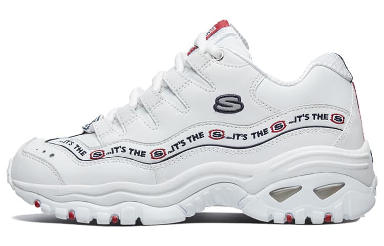 Skechers Energy Fabric Height Increasing Height Increasing White