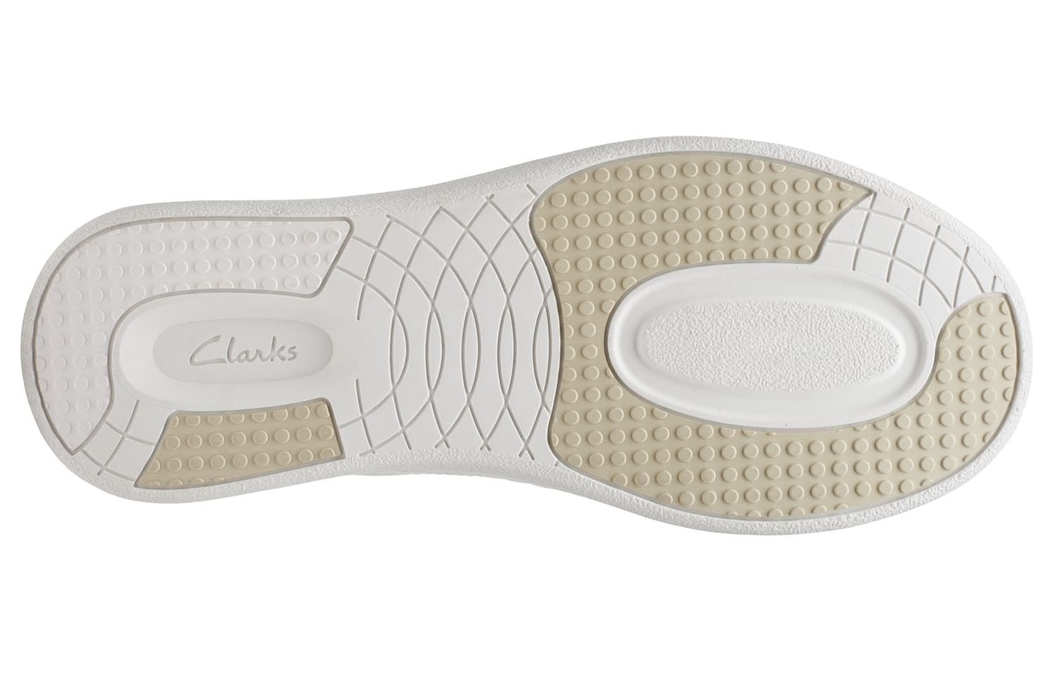 Clarks Lightweight Collection White