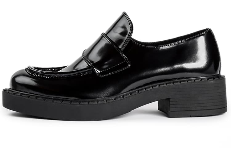 Tony Bianco Corvette Grain Cow 4.5cm Black