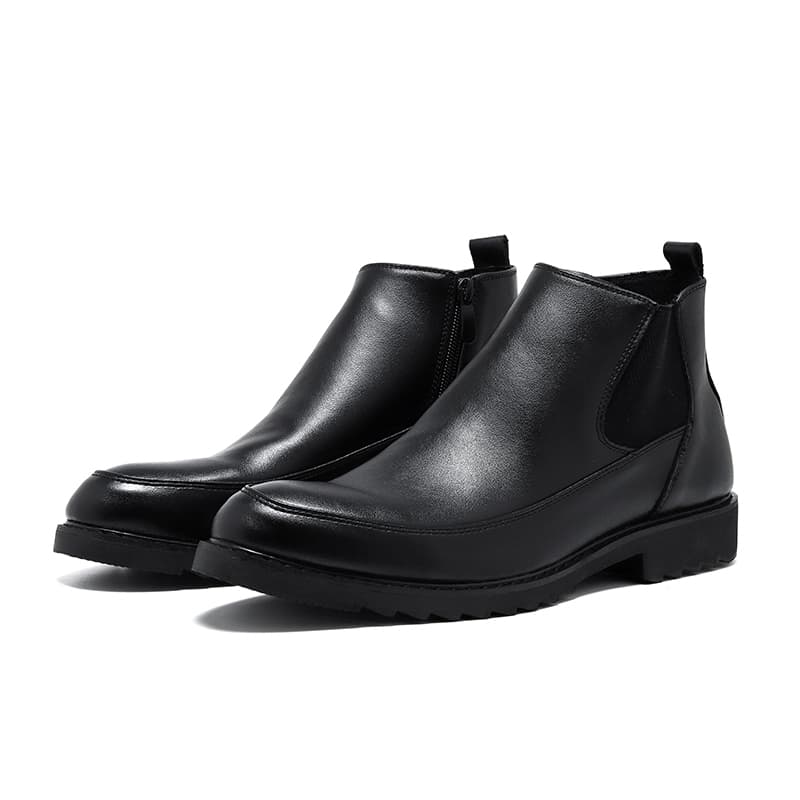 KAQIAODI Microfiber Ankle Black