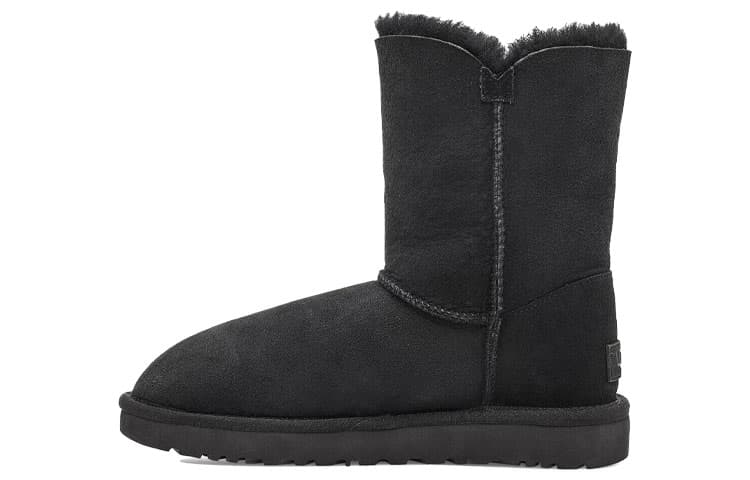 UGG Bailey Button II Button II Boot Thermal Winter FleeceLined, Everyday Crew Black