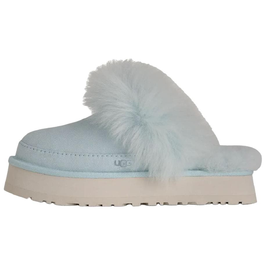 UGG Disquette Chalet Versatile on Fleece Lined Mules EVA Closed Toe Slippers Blue