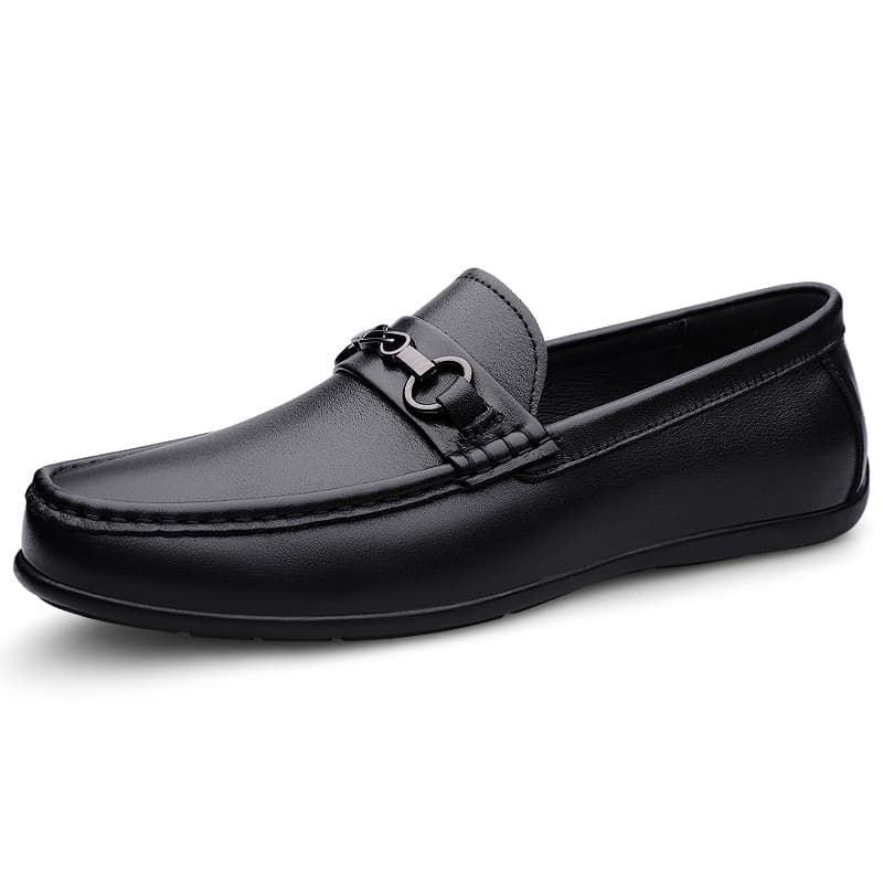 YINGLUNQISHI Grain Cow Black