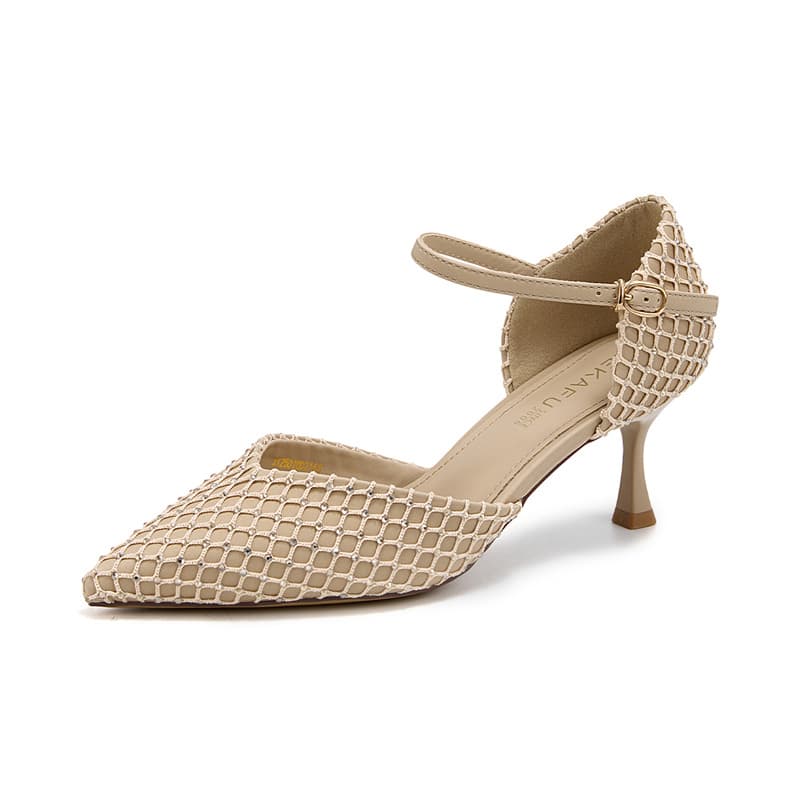 KEKAFU Fabric Slim Heel