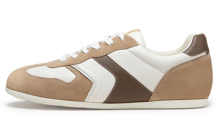 NATURSUN Lowtop Ecru/Apricot, Ecru/Black