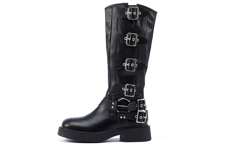 Honey GIRL Mid Calf Brown Black FleeceLined