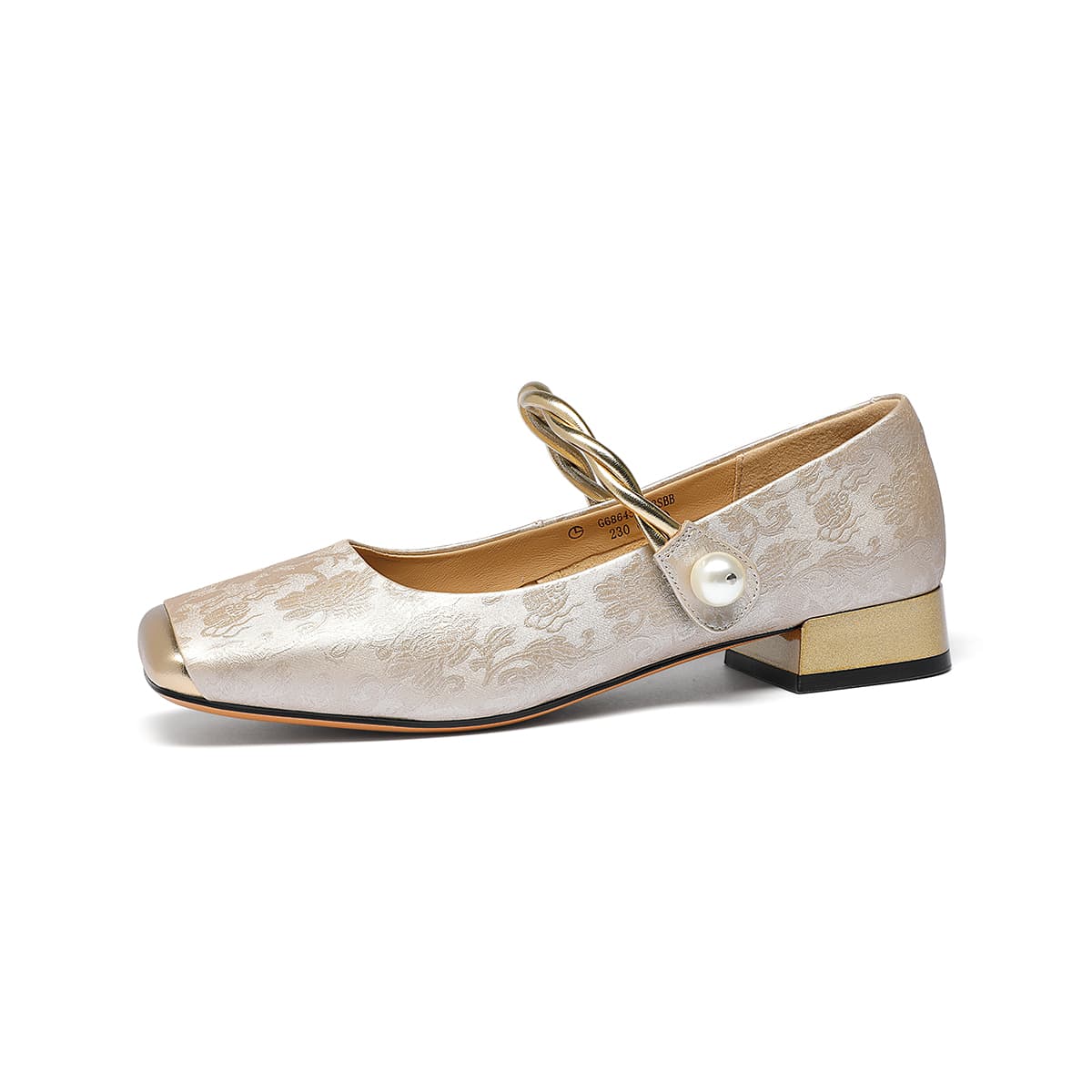 GOLDLION Chunky Heel