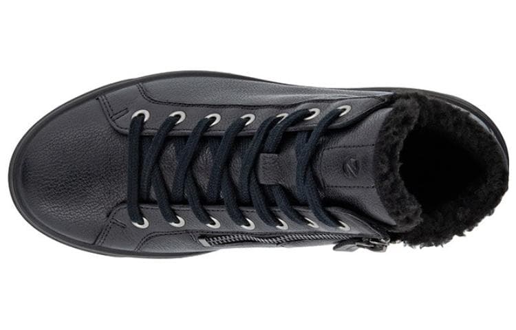 Ecco Grain Cow High Sports Black