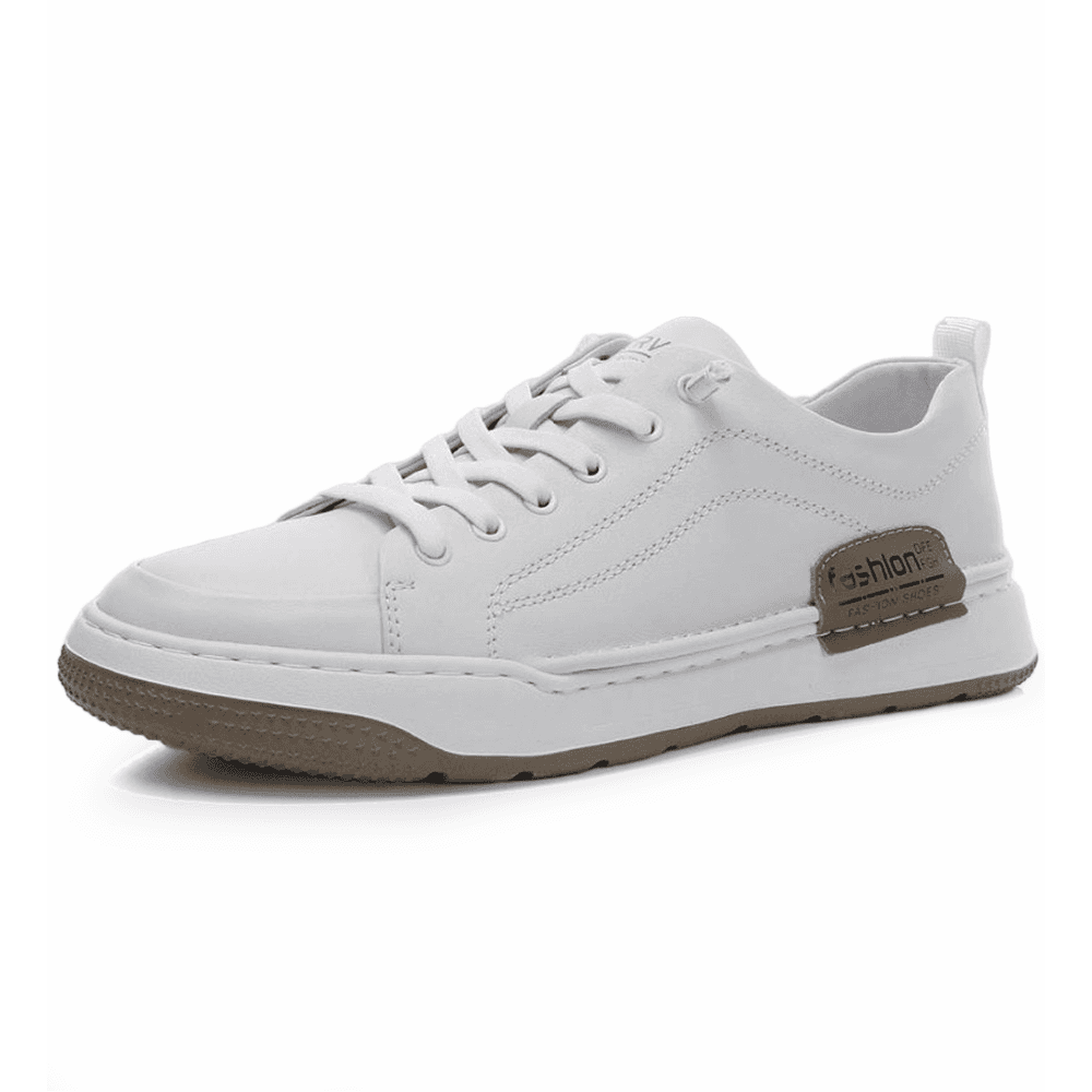 SENJIALUO Grain Cow Waterproof Breathable White