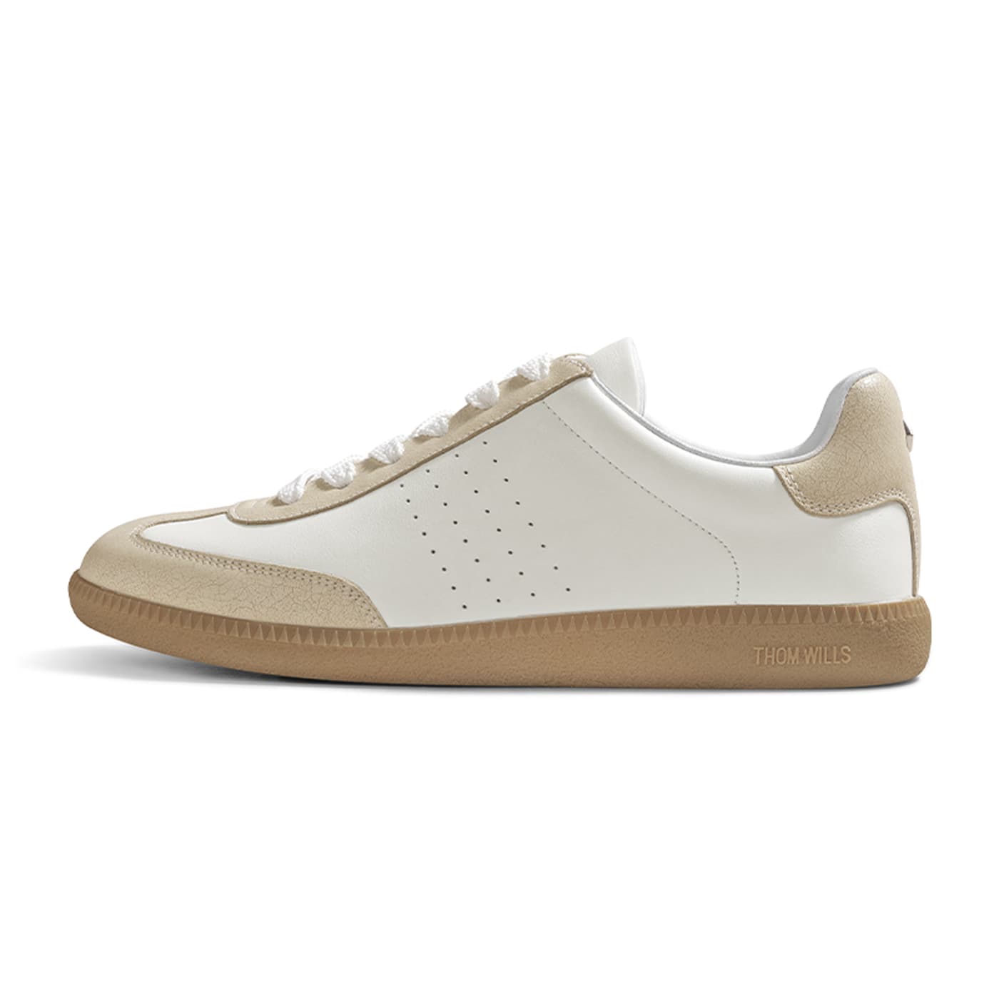 THOM WILLS Vintage Ice Crackle German Army Trainers