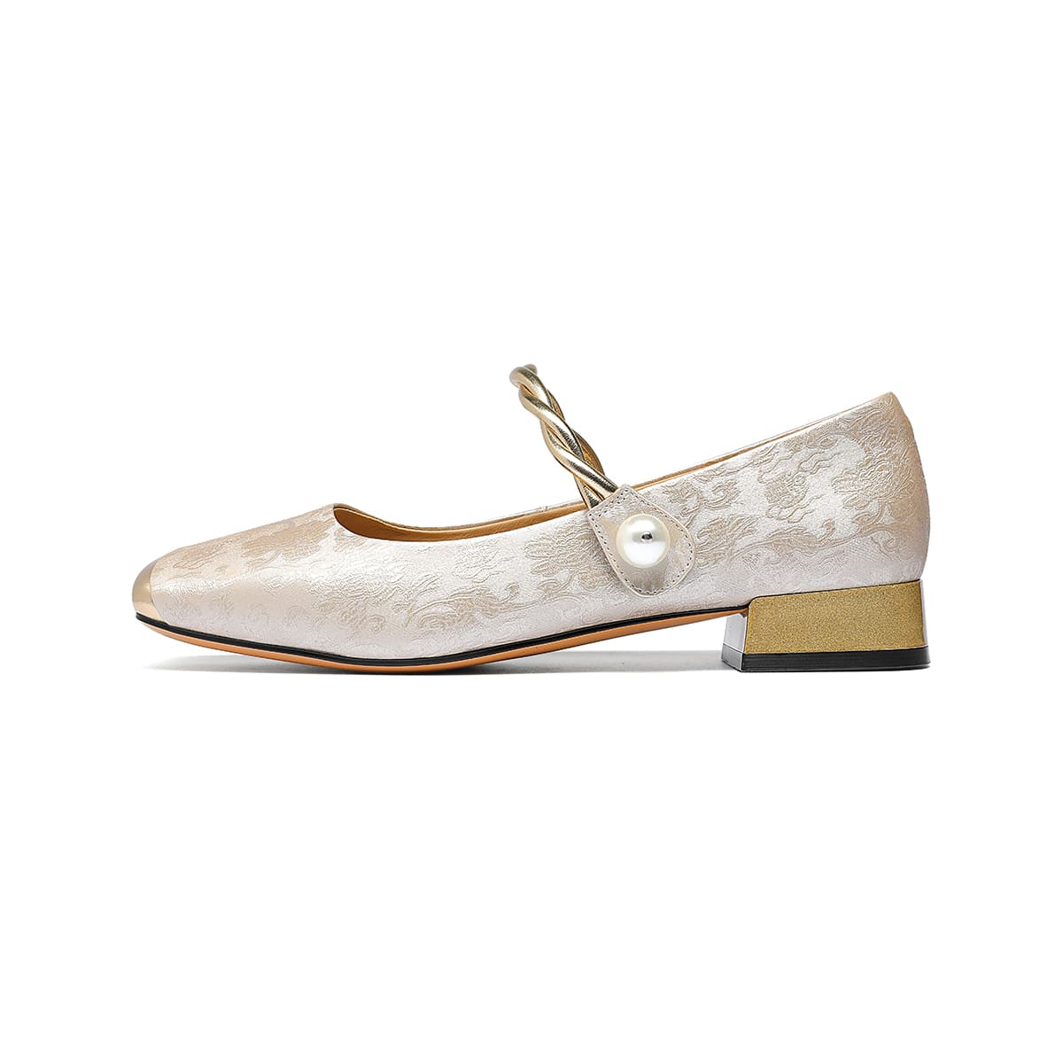 GOLDLION Chunky Heel