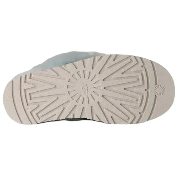 UGG Disquette Chalet Versatile on Fleece Lined Mules EVA Closed Toe Slippers Blue