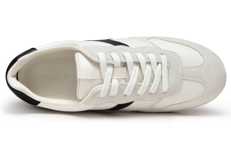 NATURSUN Lowtop Ecru/Apricot, Ecru/Black