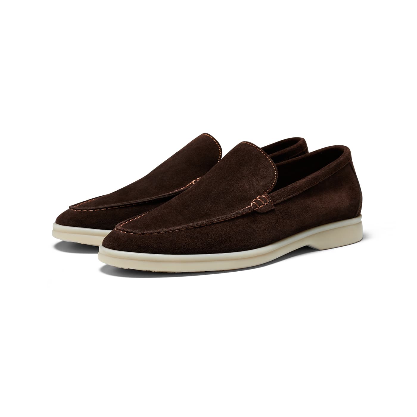 TRUFFAUT British Business Mocassins Cow Suede