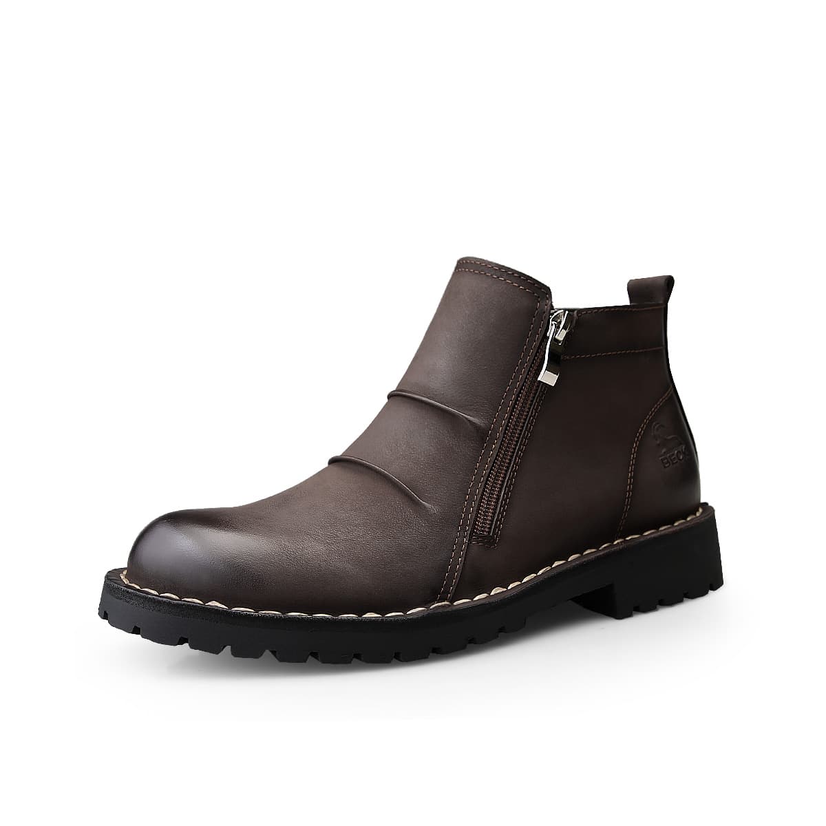 BECK Ankle Black/Brown