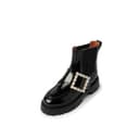 Black Rhinestone Buckle