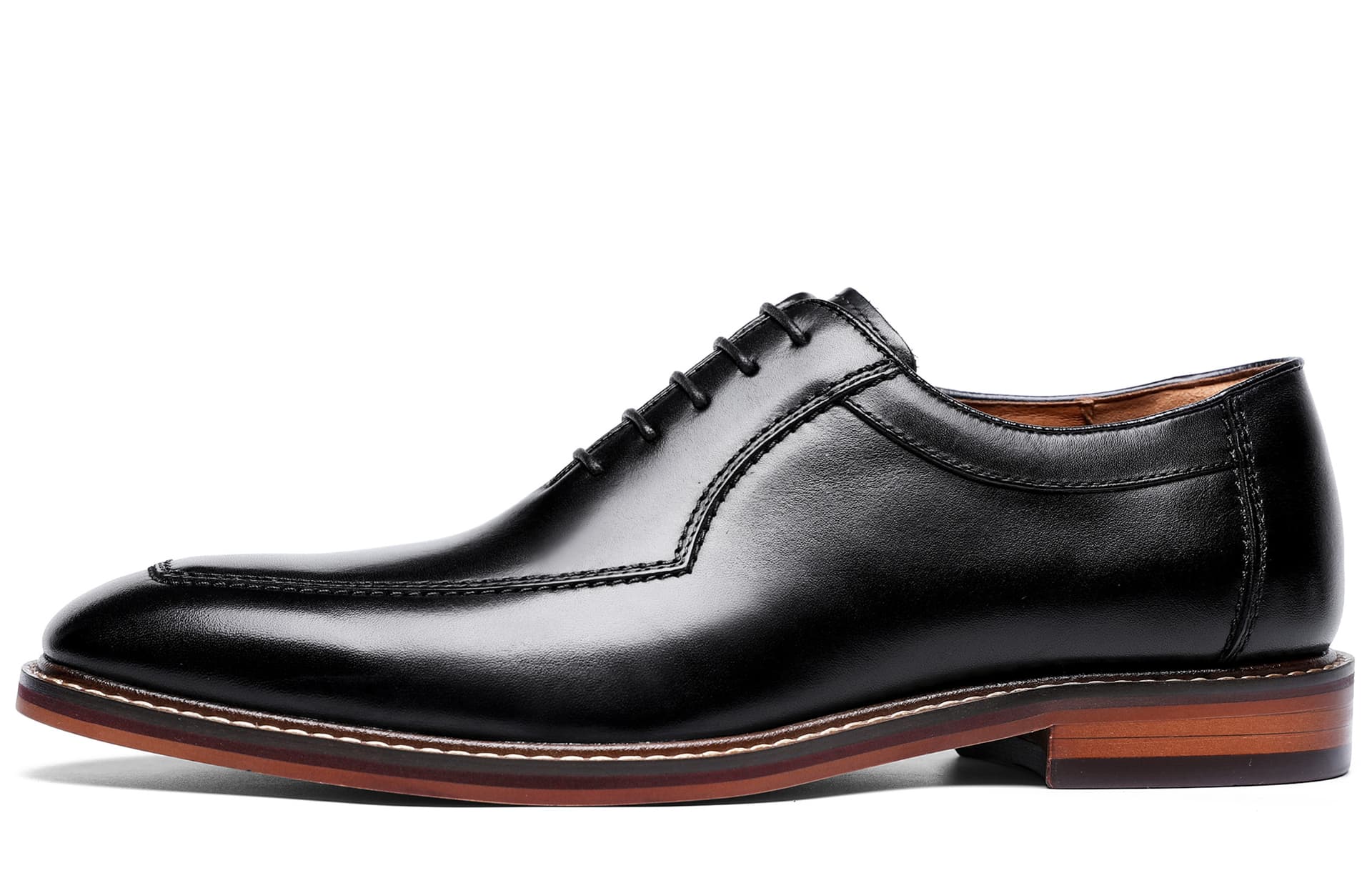 Desai Grain Cow Dress Black