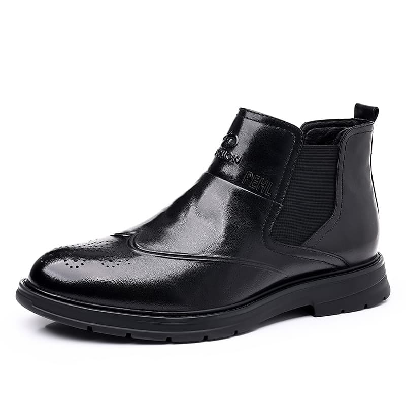 PEHL Chelsea Black/Brown Brown FleeceLined