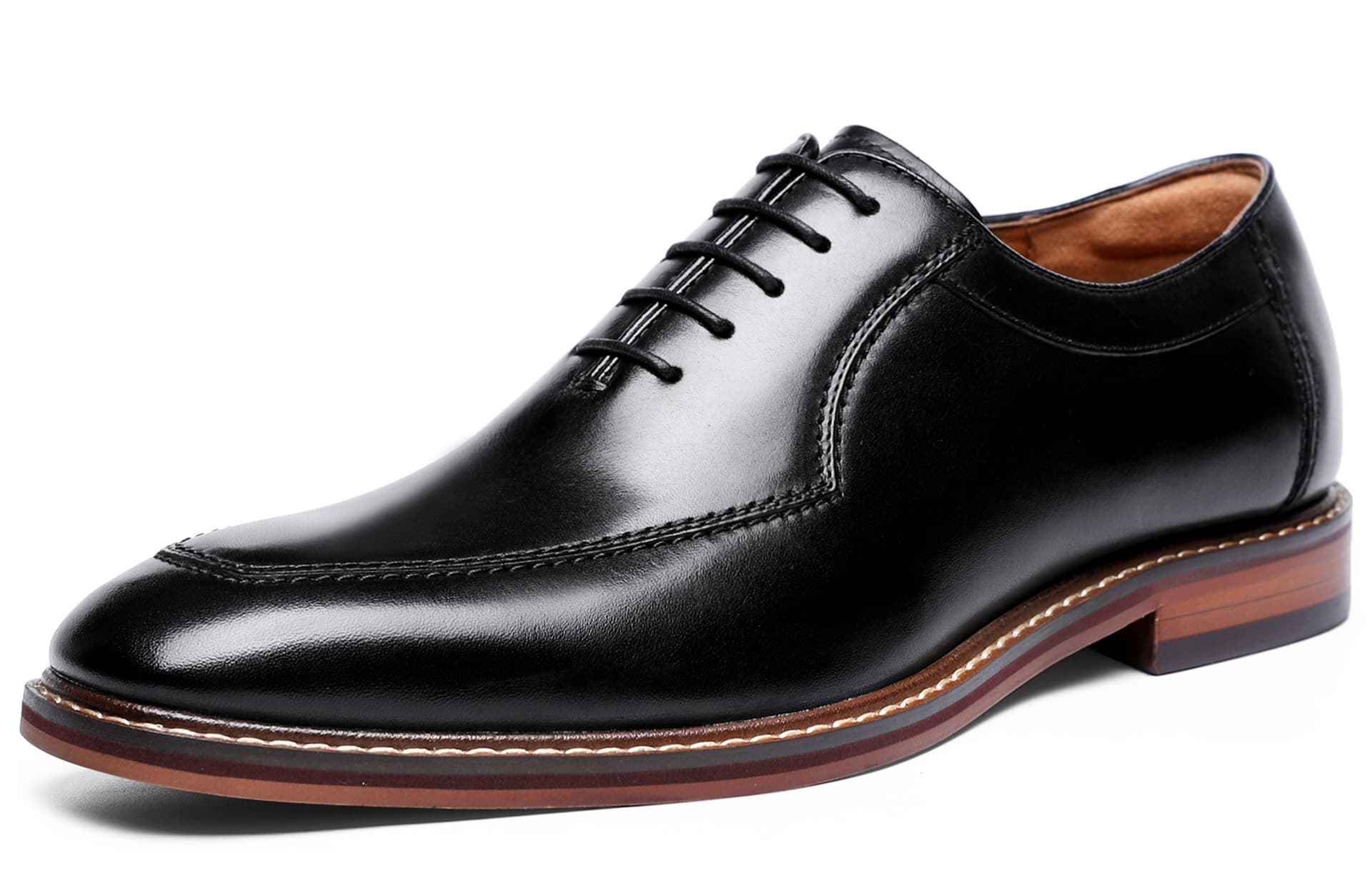 Desai Grain Cow Dress Black