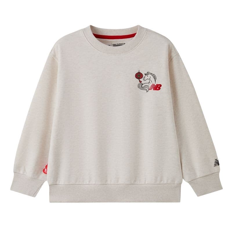 New Balance Sweatshirts Crew Neck Moderate Stretch
