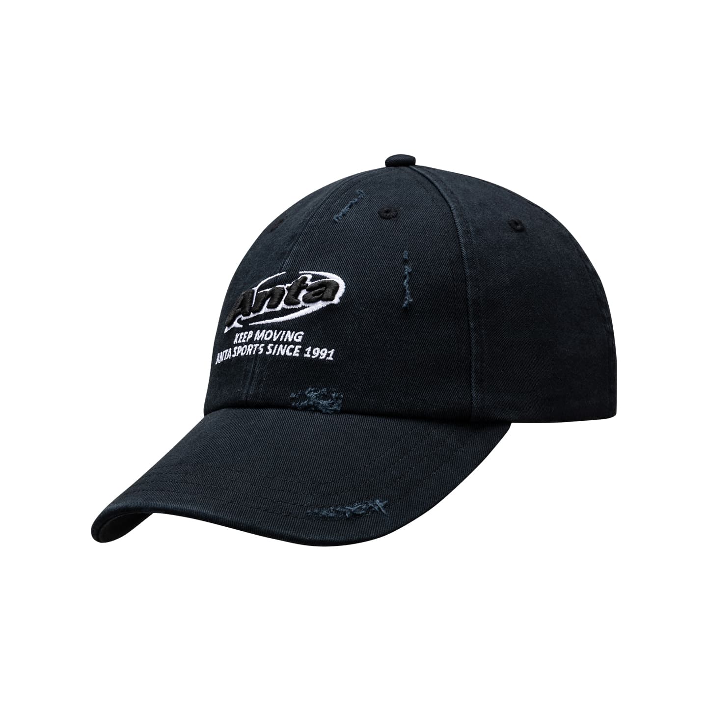 Anta Cotton Baseball Caps Basic Black