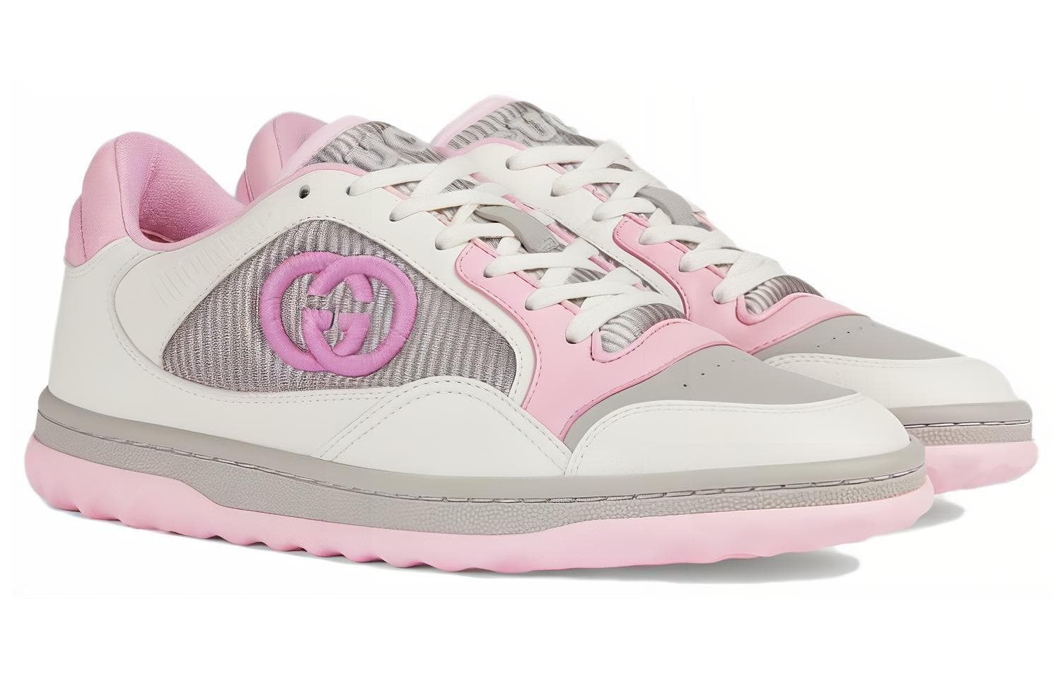Gucci Wmns MAC80 Sneaker 'Off White Grey Pink'