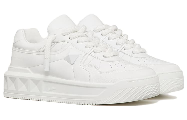 Valentino One Stud White