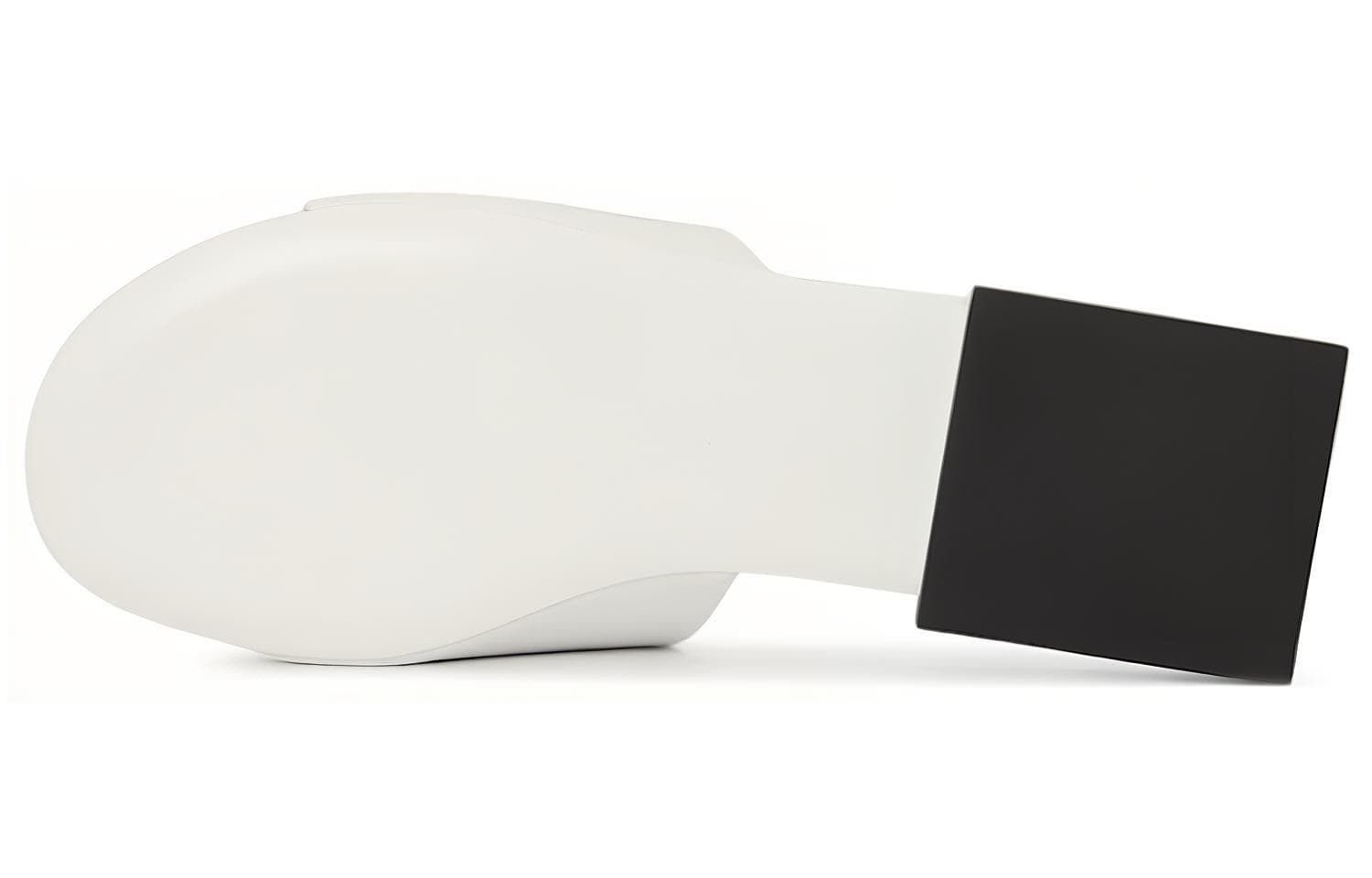 Balenciaga Box Slide Slippers White