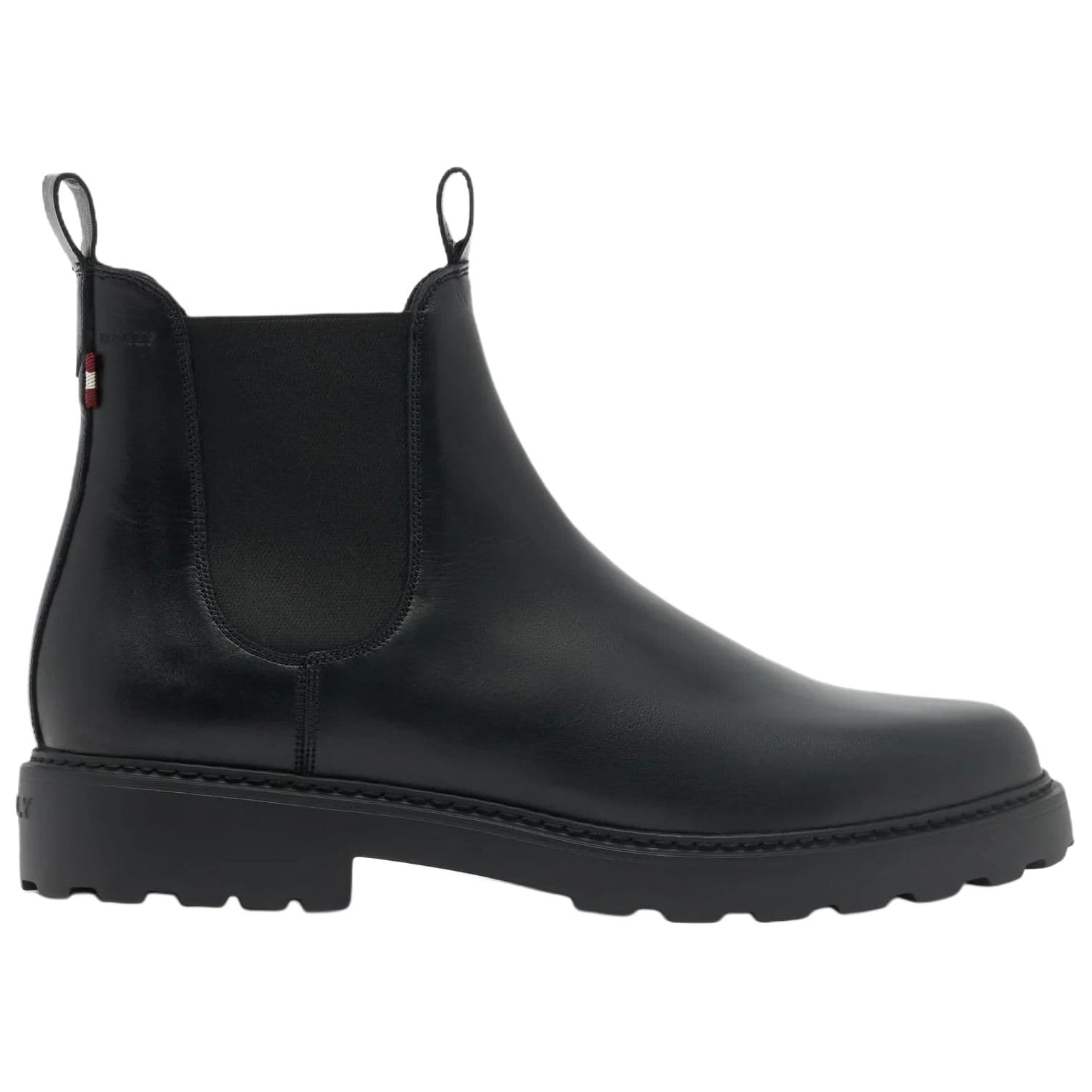 BALLY Gusto Calfskin Short Chelsea Black