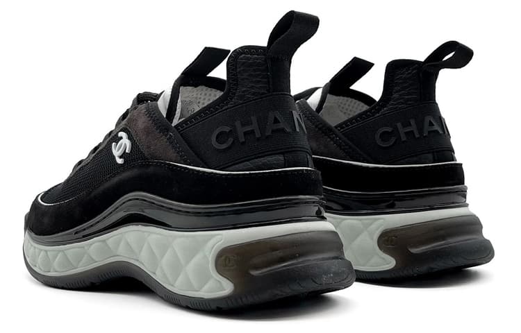 CHANEL Cow Black