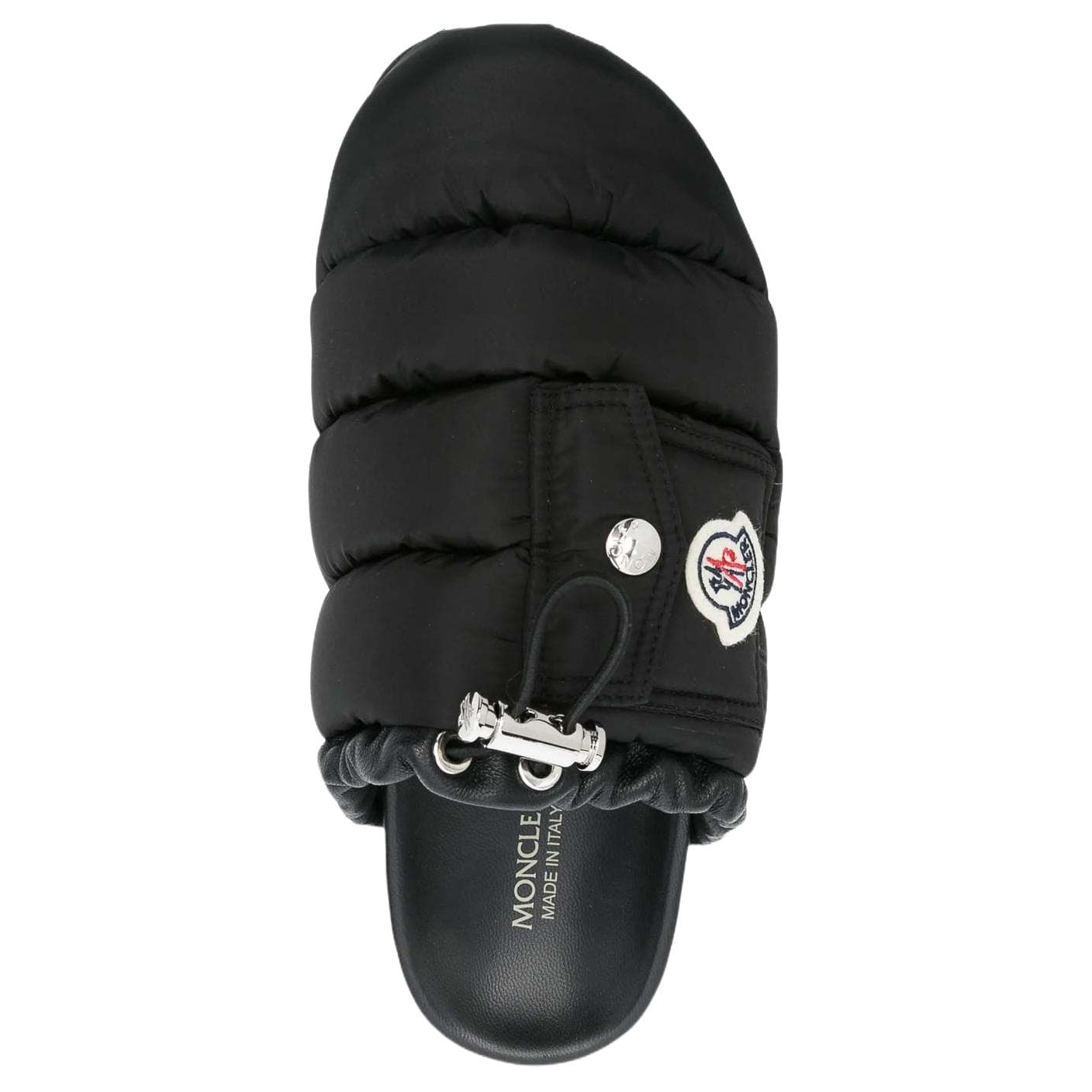 Moncler Closed Toe Slippers Black
