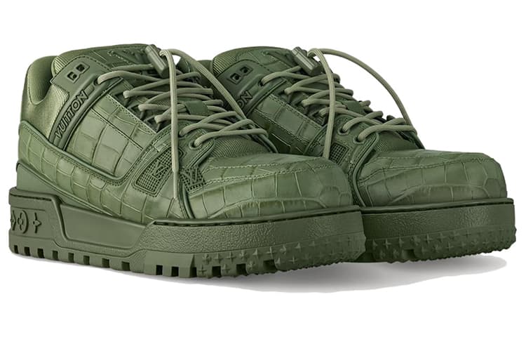 LOUIS VUITTON Trainer Maxi Green