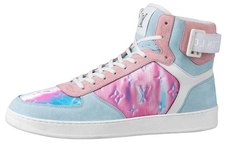 LOUIS VUITTON Rivoli Ankle 'Blue Pink'