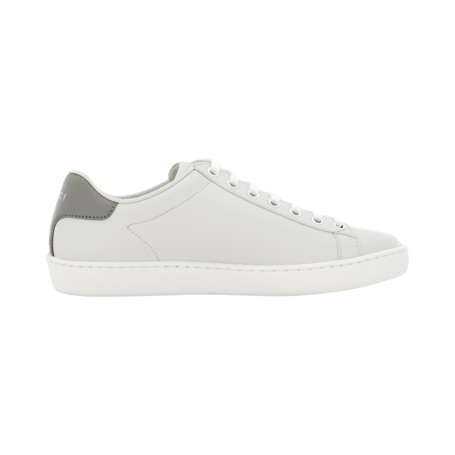 Gucci Wmns Ace 'Interlocking G White Grey'