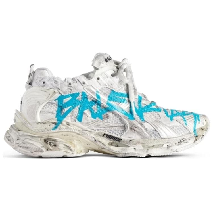 Balenciaga Runner Graffiti Lowtop Chunky White