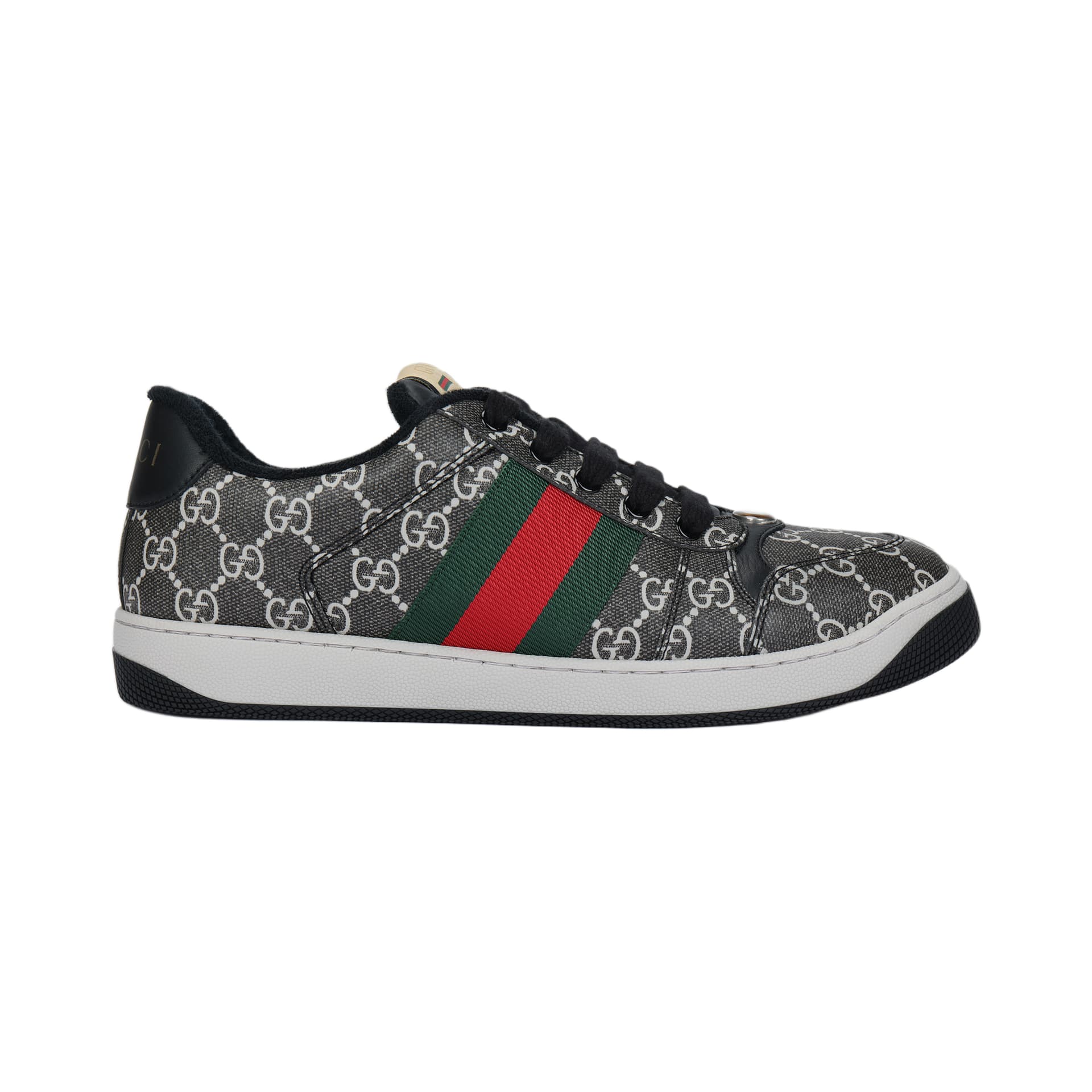 Gucci Screener 'GG Supreme Black Grey'