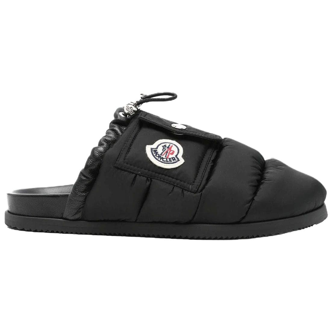 Moncler Closed Toe Slippers Black