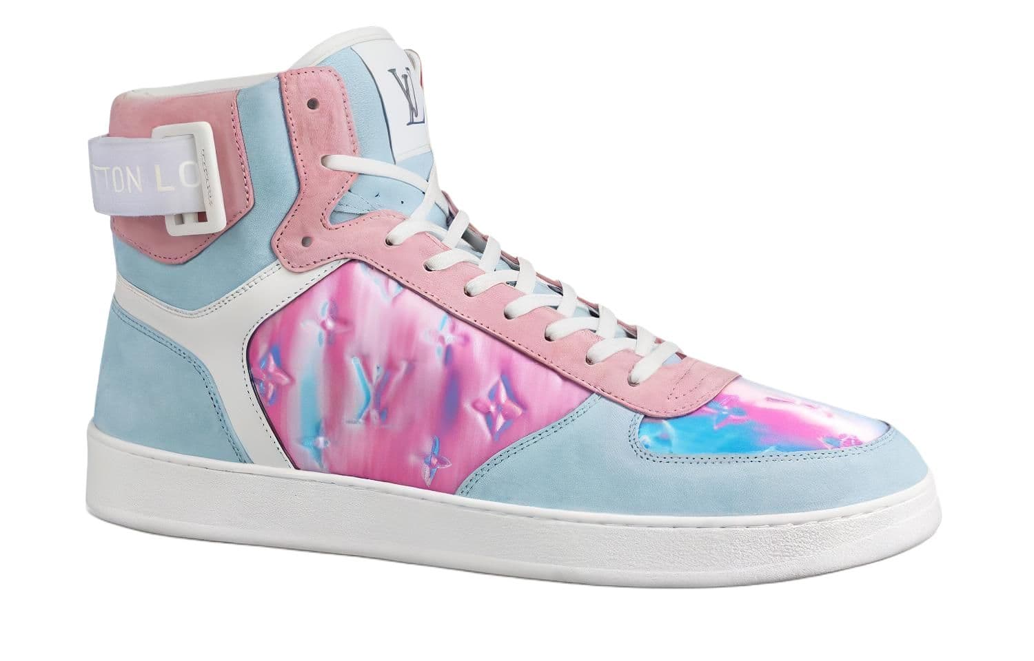 LOUIS VUITTON Rivoli Ankle 'Blue Pink'