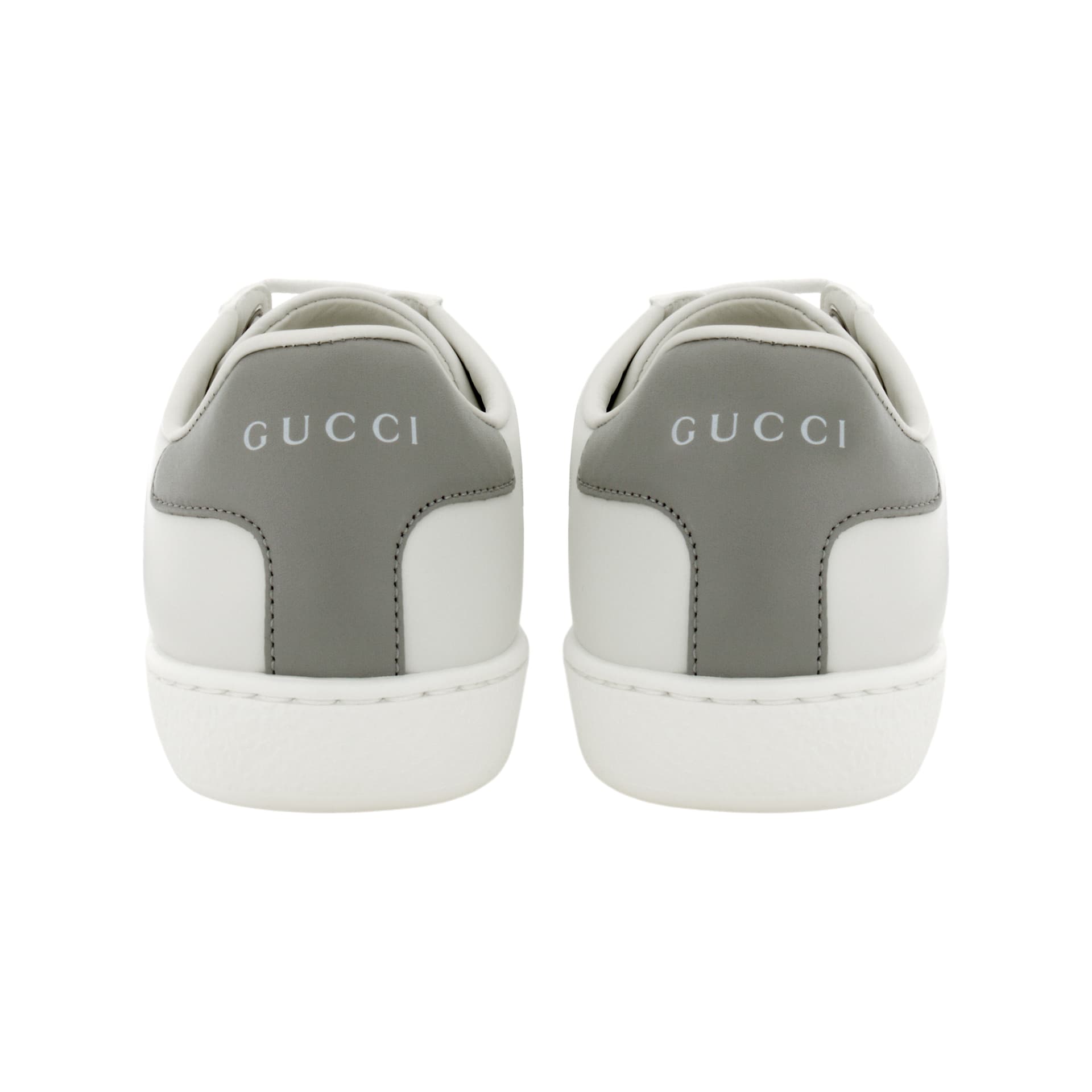 Gucci Wmns Ace 'Interlocking G White Grey'