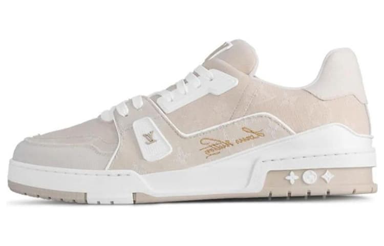 LOUIS VUITTON Trainer Beige
