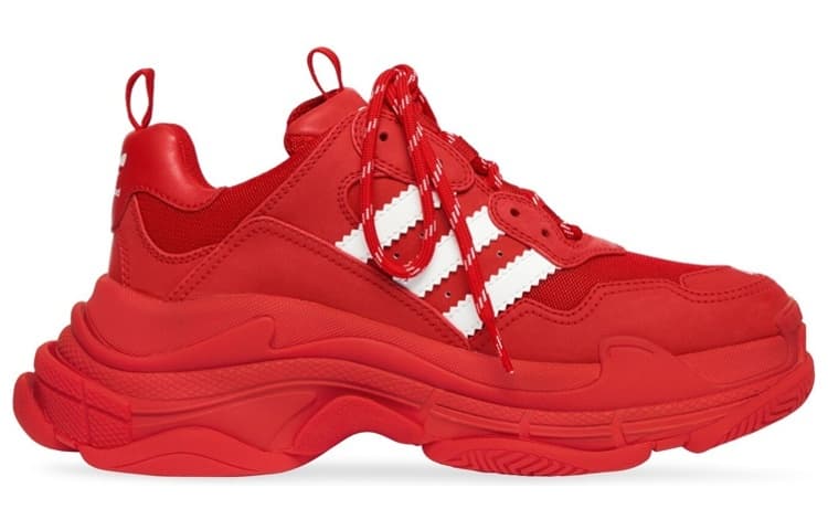 Balenciaga Triple S X Adidas 'Red'